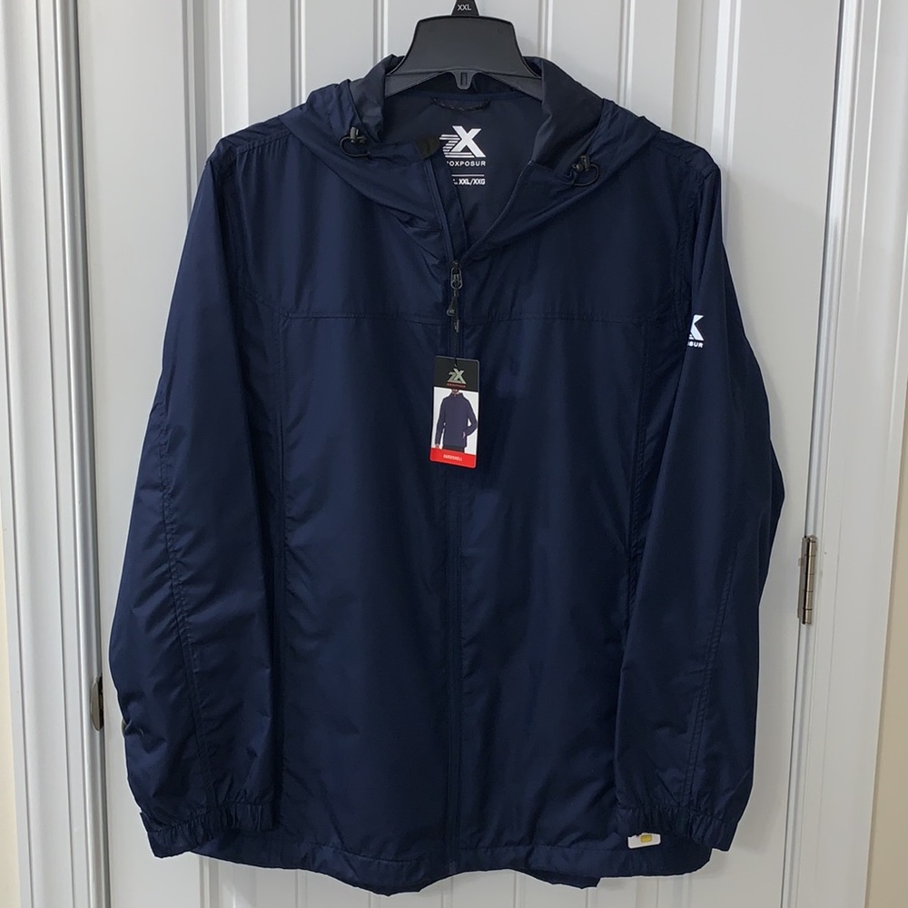 Zeroxposur Hardshell Navy Blue Jacket